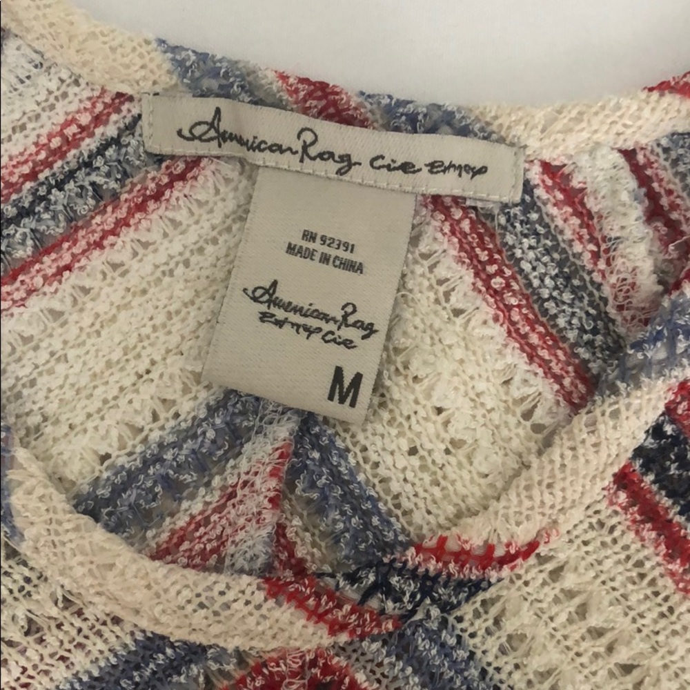 American Rag Crochet Back Tank Top - Picture 4 of 7